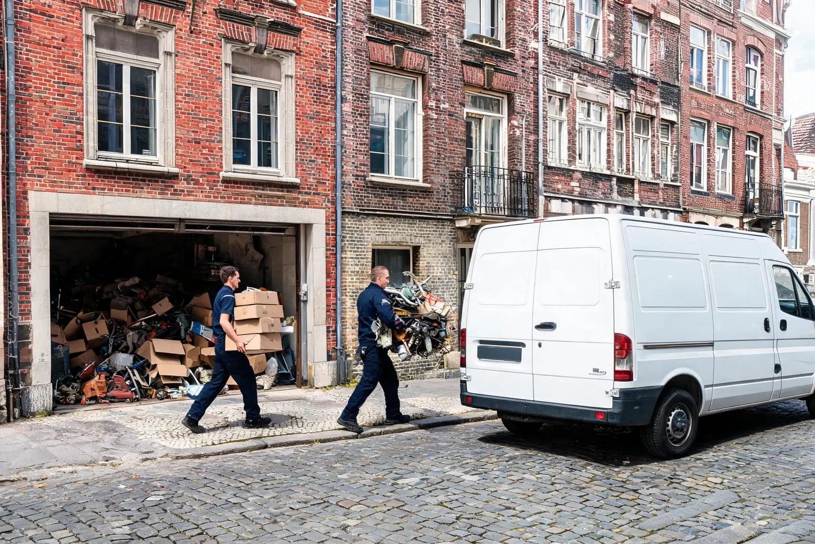 Garage, attic and cellar clearance in Brussels