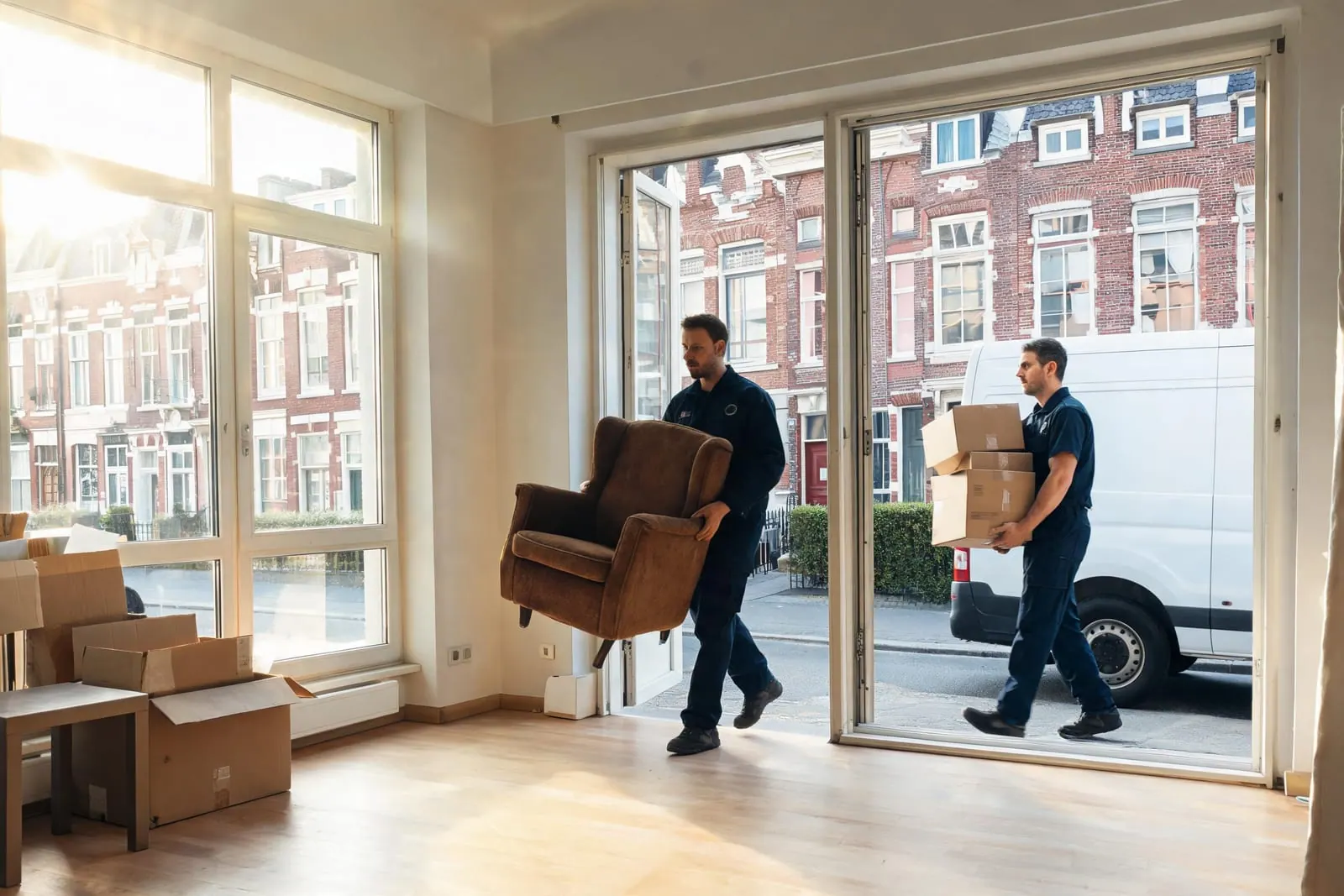 House clearance in Brussels — a home emptied top to bottom